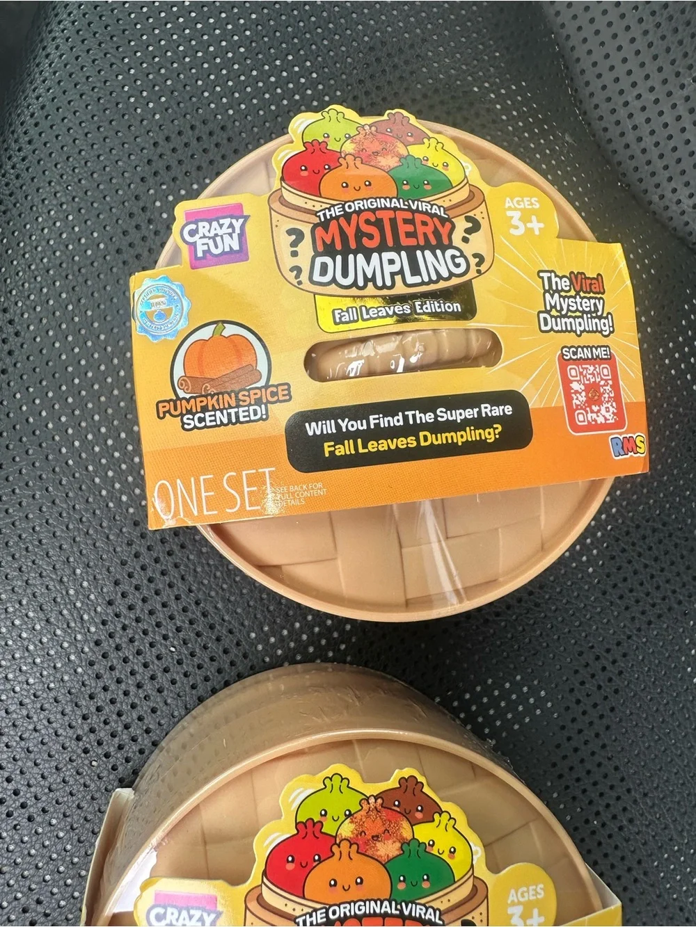 Crazy Fun Mystery Dumpling Fall Leaves - TWO Pumpkin Spice Scented Sealed